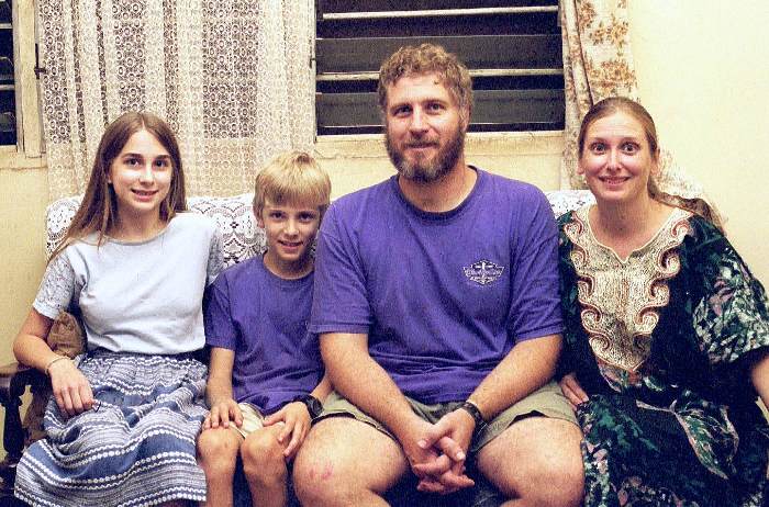 The Benskin family from Austin Texas - serving at Yendi Ghana on a medical mission for 5 years