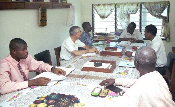 Ghana Bible College Staff Meeting October 2000